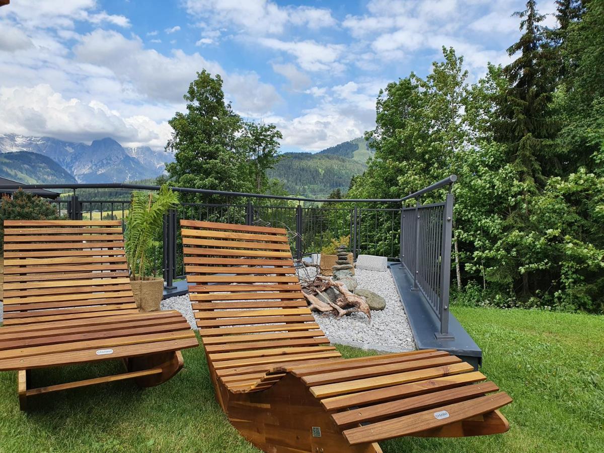 Zeitfrei Chalet Apartments Fieberbrunn Exterior foto