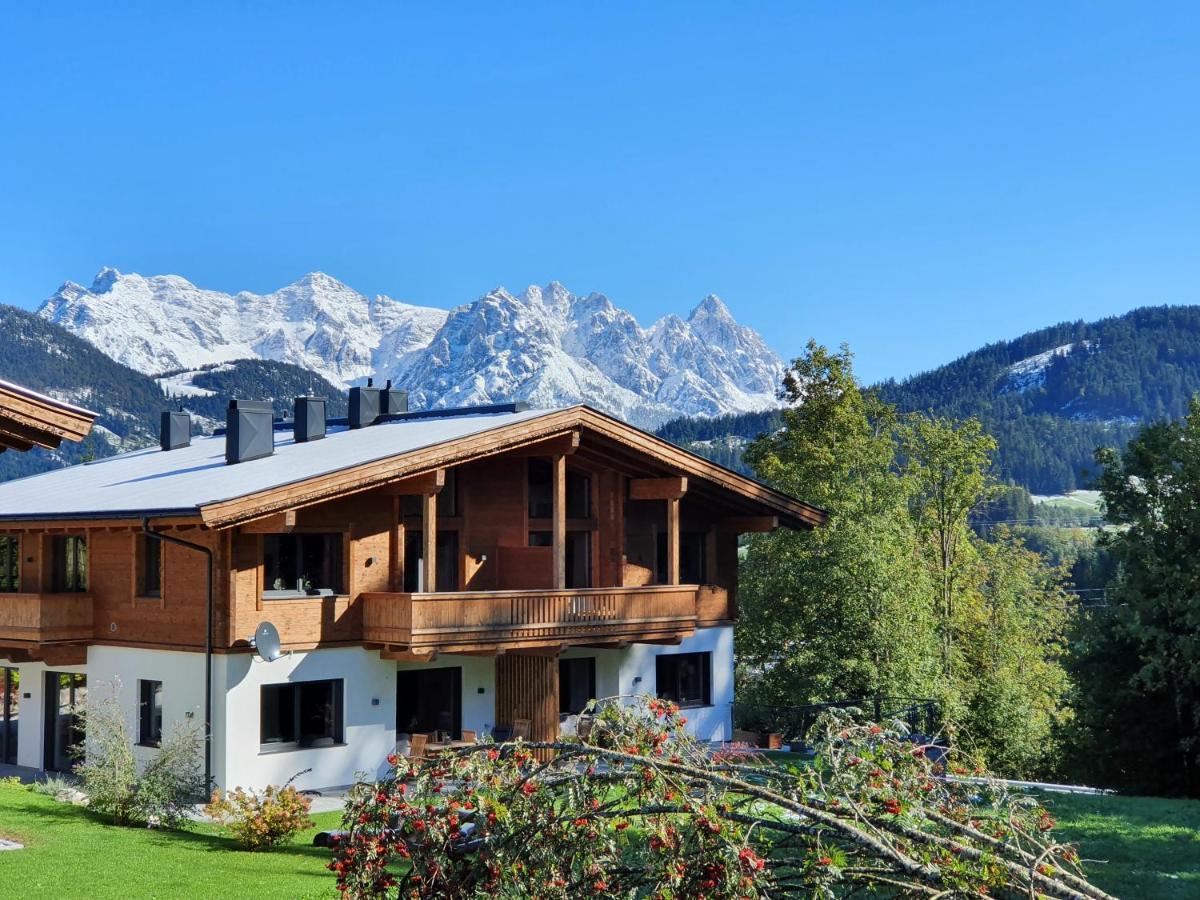 Zeitfrei Chalet Apartments Fieberbrunn Exterior foto