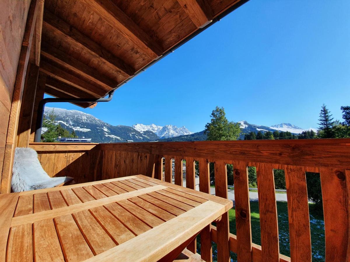 Zeitfrei Chalet Apartments Fieberbrunn Exterior foto