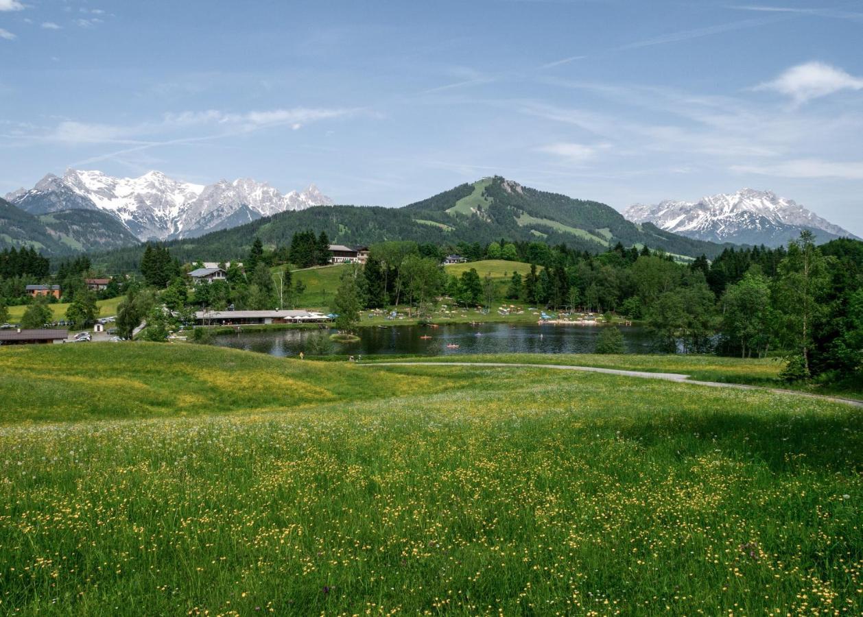 Zeitfrei Chalet Apartments Fieberbrunn Exterior foto